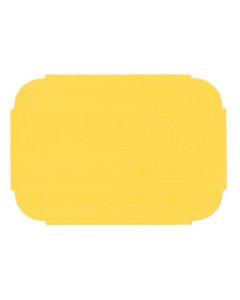 HM-901-D40 PLACEMAT 9.75X14 SUN/YELLOW ROUND CORNERS 1000/CS