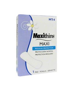 HS-MT-4 SANITARY NAP MAXITHIN PAD MAXI PADS 250/CS