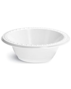 HU-81212 HUHTAMAKI PLASTIC BOWL 12oz WHITE 1000/CS