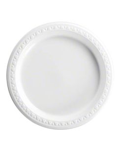 HU-81207 PLATE PLAS 7" WHT HVY GLOSSY 1000/CS