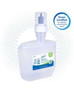 KC-91591 SCOTT 91591 ESSENTIAL 1.2 LITER, CLEAR, UNSCENTED, FOAM SKIN CLEANSER 2/CS