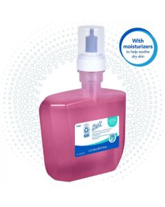 KC-91592 SCOTT 91592 PRO FOAM SKIN CLEANSER 1.2LITER BOTTLE, PINK, 2/CS