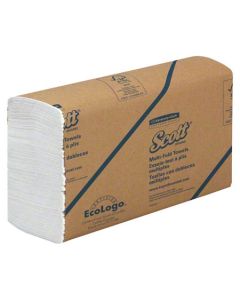 KC-01840 TOWEL MULTIFOLD WHT "ECO" 9.2X9.4 SCOTT 40% PC 4000/CS