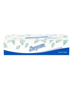 KC-21340 TISSUE FACIAL 2PLY 8X8.3 SURPASS "ECO" 30/100CT