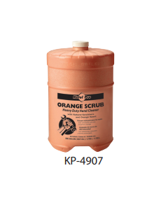 KP-4907 KUTOL ORANGE HAND CLEANER SCRUB & NATURAL W/ PUMICE 1GAL 4/CS