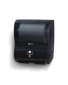 KRU-09855 KRUGER 09855 10" ELECTRONIC TOUCHLESS ROLL TOWEL DISPENSER, BLACK, EA