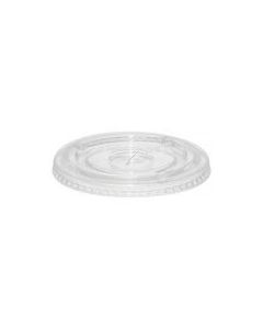 ME-1640FL-32 MERIT CLEAR PLASTIC FLAT LID W/ X SLOT 32OZ CUP, 1000/CS