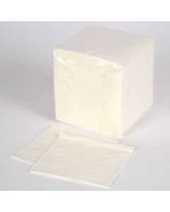 ME-32052 BEVERAGE NAPKIN, WHITE, 2 PLY, 9.45” X 9.45” 12/250/CS