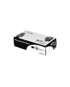 ME-5060 MERIT NITRA-FLEX POWDER FREE BLACK NITRILE EXAM GLOVE, 3MIL SELECT-A-SIZE 100/BOX EA
