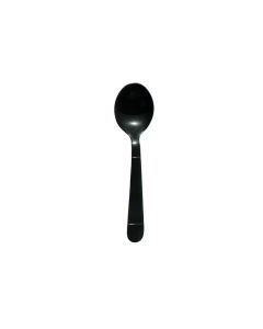 ME-MBPHWSS-B MERIT HEAVY WEIGHT PLASTIC SOUPSPOON, BLACK, 1000/CS