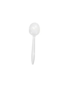 ME-MBPMSS-W MERIT SOUPSPOON MEDIUM PP WHT 1M/CS