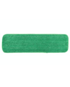 MFFM18GN KNUCKLE BUSTER MICROFIBER VELCRO FLAT MOP, GREEN, 18", EA