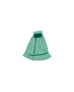 MFWMMEDGN ACA MICROFIBER STRIP WET MOP GREEN MEDIUM EA