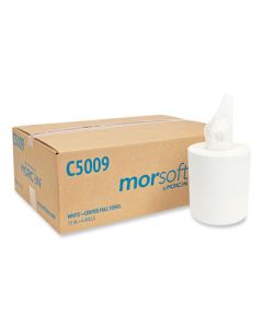 MORC5009 MORCON MORSOFT CENTER PULL ROLL TOWEL 2-PLY 8" DIA, 500SHT, 6/CS