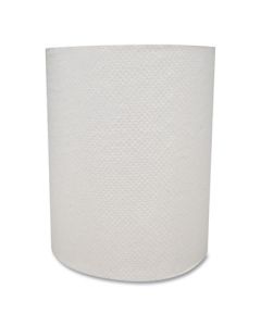 MORW12600 MORCON UNIVERSAL TOWEL WHITE, 1PLY, 8"X600' 12/CS