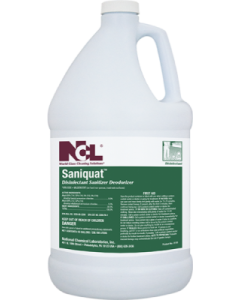 NCL-0125-29 SANIQUAT DISINFECTANT SANITIZER DEODORIZER 1GAL, EA