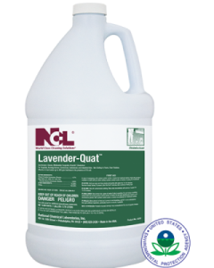 NCL-0230 LAVENDER QUAT DISNFECT.CLNR 1GAL 4/CS