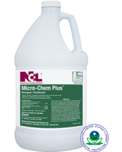 NCL-0255-29 MICRO-CHEM PLUS DETERGENT/DISINFECTANT 1GAL EA