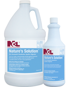 NCL-1800-29 NATURES'S SOLUTION BIO-ENZYMATIC DEODORIZER/SPOTTER/DIGESTER 1GAL, EA