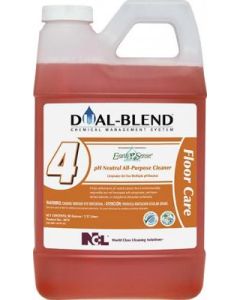 NCL-5074-24 NCL DUAL BLEND #4 EARTH SENSE pH NEUTRAL ALL PUPOSE CLEANER 80oz EA