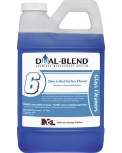 NCL-5076CT NCL DUAL BLEND #6 GLASS & HARD SURFACE CLEANER 80oz 4/CS