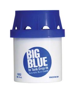 NL-1002 NILODOR BIG BLUE TANK DROP-IN, FRESH SCENT, BLUE, 12/CS