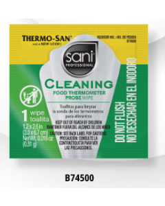NP-B74500 SANI WIPES NP-B74500 FOR THERMOMETER CLEANER WIPES W/ ALCOHOL 1500/CS