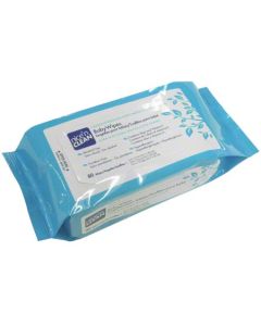 NP-A630FW SANI PROFESSIONAL NICE N CLEAN BABY WIPE UNSCENTED 80ct 12/CS