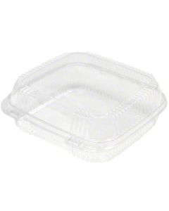 PA-YCI8-1120 PACTIV HINGED LID CONTAINER, SMARTLOCK, 49oz, 8.2"x3.34"x2.91", CLEAR, HIGH IMPACT POLY, 200/CS