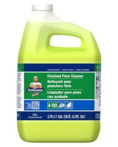 PG-02621CT MR. CLEAN 02621 PRO FINISHED FLOOR CLEANER, 1GAL, CLEAR LIGHT YELLOW, 3/CS