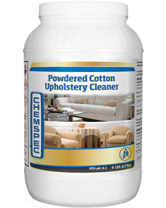 CHEMSPEC POWDERED COTTON UPHOLSTERY CLEANER 4X6# JARS