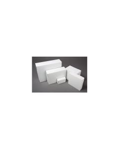 QC-6191 WHITE CAKE BOX, 1-PIECE, HALF SHEET - 19 X 14 X 4.5 50/CS