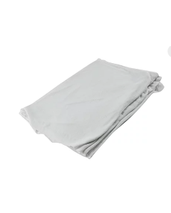 RAG-90-50#CB RAG, WHITE WOVEN SHEET PIECES 50#/CS