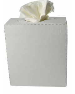RAG-P274 RAG, MEGA WYPES 9X13 WHITE, POP-UP BOX, RAG IN A BOX 200/BX