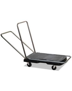 RCP440000 RUBBERMAID UTILITY HEAVY DUTY CART, 250LB CAPACITY 20.5X32.5, BLACK PLATFORM, EA