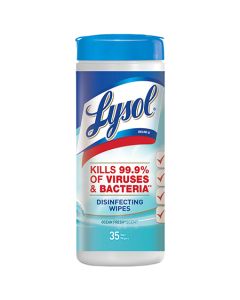 RB-81146 WIPE DISINFCT LYSOL FRSH 12/35