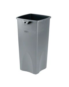 RC-3569-GR CONT TRASH SQ 23 GAL GRY EA UNTOUCHABLE