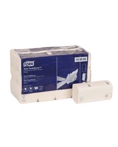 SC-105065 TOWEL FOLDED 1PLY WHT 4920/CS POLY WRPD 7.9X3.2 PEAKSERVE