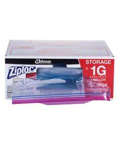 SCJ-682257 BAG POLY ZIPLOC STORAGE 1 GAL 10.5X10.75 250/CS