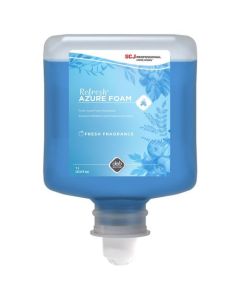 SK-57220 STOKO REFRESH AZURE FOAM HAND WASH 1L CARTRIDGE, LIQUID, BLUE, FRESH APPLE SCENT 8/CS