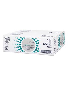 SOD410333 DISSOVLETECH PAPER TOWEL 1PLY 7.8"X800FT, WHITE, 6/CS