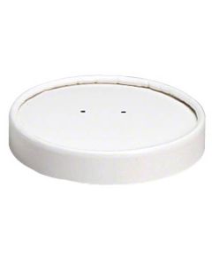 SO-CH32A LID PPR 32OZ VENT WHT 500/CS SPIRAL WOUND FIT H4325