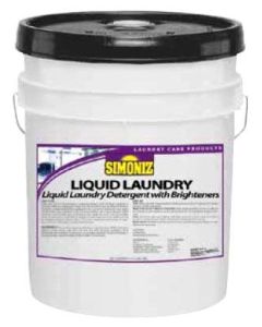 SZ-L2148005 SIMONIZ L2148005 LIQUID LAUNDRY DETERGENT 5 GALLON, TRANSPARENT GOLD, LIQUID 1 EA