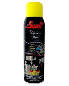 SZ-S3336012CT SIMONIZ STAINLESS STEEL POLISH OIL BASED 20oz, 12/CS