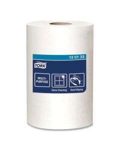 TRK120133 TORK ADVANCED CENTERFEED HAND TOWEL, 1PLY, 8.25"x11.8", WHITE, 1000'/ROLL, 6/CS