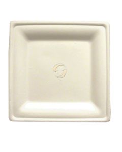 TW-GS-P008 PLATE FIBER 8"X8" SQ WHT GW 400/CS