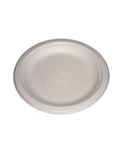 TW-POO-010H PLATE FIBER 9" WHT HVY GW 500/CS