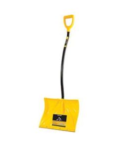 TT-1603400EA SHOVEL SNOW 18" ALUM BLADE 51" ASH HDL W/STRIP &D GRIP EA