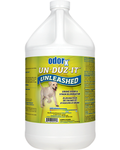 ODORX UN-DUZ-IT UNLEASHED URINE ODOR AND STAIN REMOVER4X1 GAL