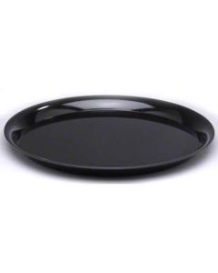 WN-A916BL25 WNA  A916BL25 CHECKMATE 16", BLACK, POLY, ROUND, HIGH EDGE RIGID TRAY 25/CS